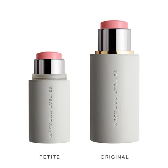 NIB ✅Westman Atelier #PETAL Mini Petite Baby Cheeks Lip Cream Blush Stick ✨ BNIB - Picture 8 of 14